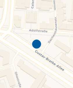 Vorschau: Karte von Parkplatz Gustav-Bratke-Allee 2