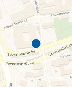 Vorschau: Karte von Mercure Hotel Severinshof Koeln City