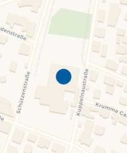 Vorschau: Karte von Kuppelnau-Sporthalle
