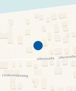 Vorschau: Karte von Lüerßen - Ferienhaus Uferstraße 9