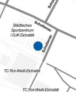 Vorschau: Karte von Tennishalle TC Rot-Weiß Eichstätt