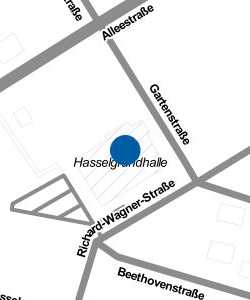 Vorschau: Karte von Hasselgrundhalle (HGH)