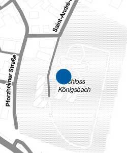 Vorschau: Karte von Schloss Königsbach