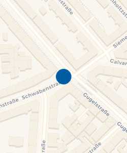 Vorschau: Karte von Sparkasse Nürnberg Geldautomat Gugelstraße