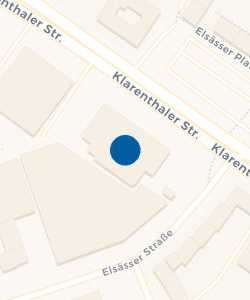 Vorschau: Karte von book-n-drive Carsharing Station Elsässer Platz