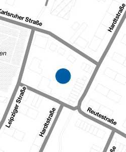 Vorschau: Karte von Gemeindezentrum "K10" - Ev. Kirchengemeinde Konstanz-Wollmatingen