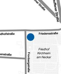 Vorschau: Karte von Friedhof Kirchheim am Neckar