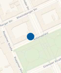 Vorschau: Karte von Gemeinschaftspraxis Arkonaplatz