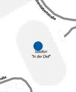 Vorschau: Karte von Stadion "In der Dell"