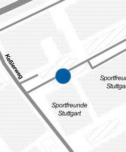 Vorschau: Karte von Vereinsheim Sportfreunde Stuttgart