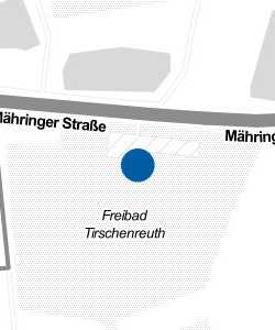 Vorschau: Karte von Kiosk im Freibad Tirschenreuth