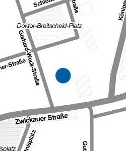 Vorschau: Karte von Polizeirevier Werdau