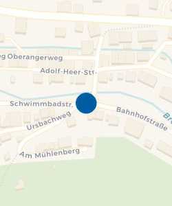 Vorschau: Karte von Vöhrenbach Spittelbrücke