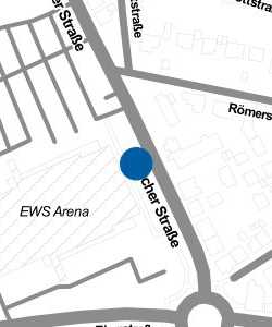 Vorschau: Karte von Göpp. Lorcher Str./EWS-Arena