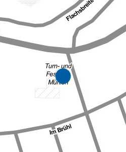 Vorschau: Karte von Turn- und Festhalle Mühlen