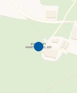 Vorschau: Karte von Standort Wartenberg, 821 m