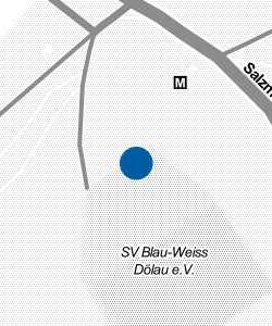 Vorschau: Karte von Sportlerheim SV Blau-Weiss Dölau e.V.