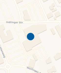 Vorschau: Karte von Einkaufszentrum Pocking Abt. Lebensm. HIT-Markt