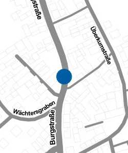 Vorschau: Karte von Haltestelle Baunach Raiffeisenbank