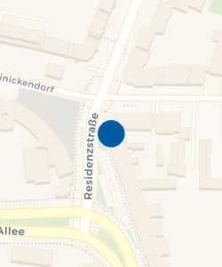 Vorschau: Karte von Hausarztzentrum Residenzstraße