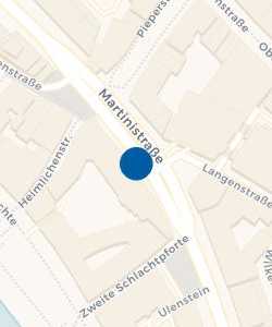 Vorschau: Karte von Bushaltestelle Bremen Martinistraße