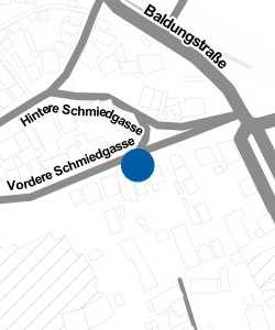 Vorschau: Karte von Schwäbisch Gmünd Vordere Schmiedgasse