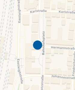 Vorschau: Karte von KLEIN gärtnerei + floristik Bahnhofsplatz