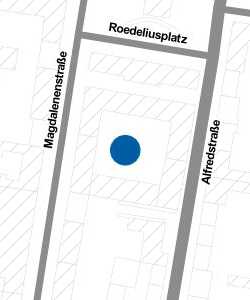 Vorschau: Karte von Justizvollzugsanstalt für Frauen in Berlin Bereich Lichtenberg