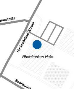 Vorschau: Karte von Rheinfranken-Halle