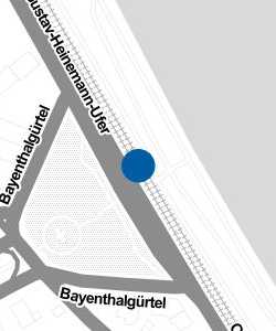 Vorschau: Karte von Haltestelle Bayenthalgürtel