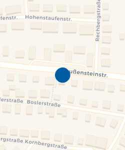Vorschau: Karte von Bushaltestelle Böblingen Reußensteinstr.