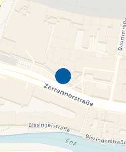 Vorschau: Karte von Centralklinik Pforzheim Belegkrankenhaus