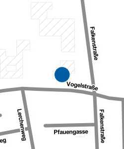 Vorschau: Karte von Kindergarten Vöhringen Nord