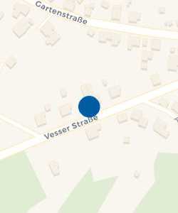 Vorschau: Karte von Ferienhaus "Vesserblick"