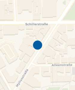 Vorschau: Karte von Katz der bäcker GmbH - Ludwigsburg Myliusstraße