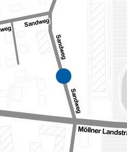 Vorschau: Karte von Glinde, Sandweg