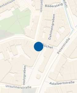 Vorschau: Karte von Senzera Waxing Studio Aachen-Innenstadt