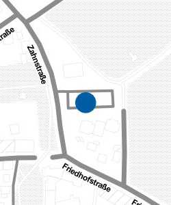 Vorschau: Karte von Zahnstraße / Friedhof