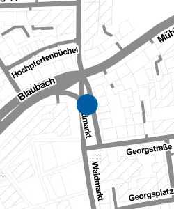 Vorschau: Karte von Köln, Waidmarkt