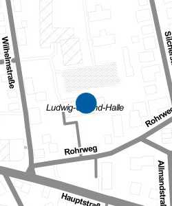 Vorschau: Karte von Ludwig-Uhland-Halle