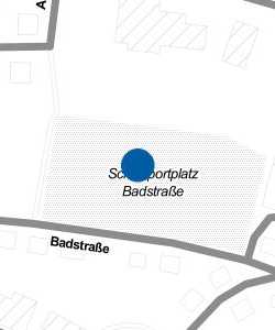 Vorschau: Karte von Schulsportplatz Badstraße