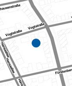Vorschau: Karte von Kinderhaus Vogtstraße