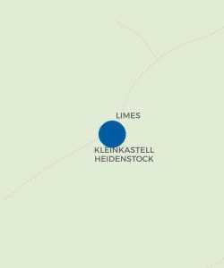 Vorschau: Karte von Kleinkastell Heidenstock