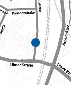 Vorschau: Karte von Metzingen Eisenbahnstraße