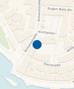 Vorschau: Karte von HypoVereinsbank Friedrichshafen