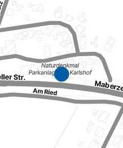 Vorschau: Karte von Naturdenkmal Parkanlage am Karlshof