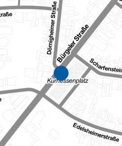 Vorschau: Karte von eMobil - Kurhessenplatz/Rumpenheim