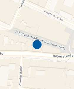 Vorschau: Karte von Schützen Apotheke München - Nähe Hauptbahnhof