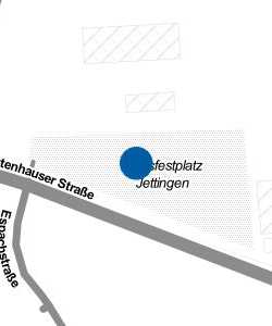 Vorschau: Karte von Volksfestplatz Jettingen