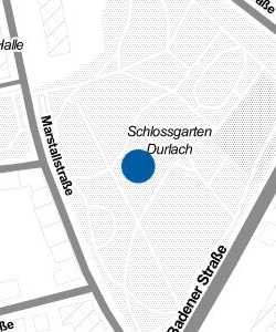 Vorschau: Karte von Schlossgarten Durlach